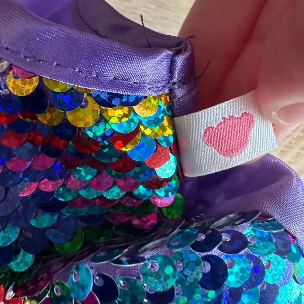 Build a Bear Rainbow Leopard Print Bear 16